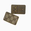 Upcycled LV or Gucci Leather Belt with Removable Buckle