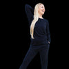 Live Aloha Soft Simple Wave Crew Sweater