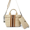 Think Royln Getaway Modern Tote with Crossbody Bag