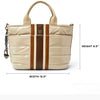 Think Royln Getaway Modern Tote with Crossbody Bag