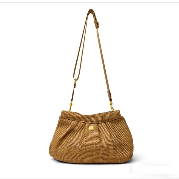 Think Royln Dynasty Sand Dune Rafia Bag