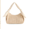 Riley Raffia with Vegan Tie Handle Bag