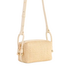 Gina Raffia Crossbody Bag