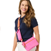 Pink & Orange Jet Crossbody Bag