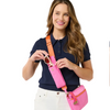 Pink & Orange Jet Crossbody Bag