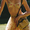 Hammitt Paul Mini-Noir Smooth Raffia Bag