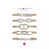 Set of 5 Hair Tie Bracelet Set