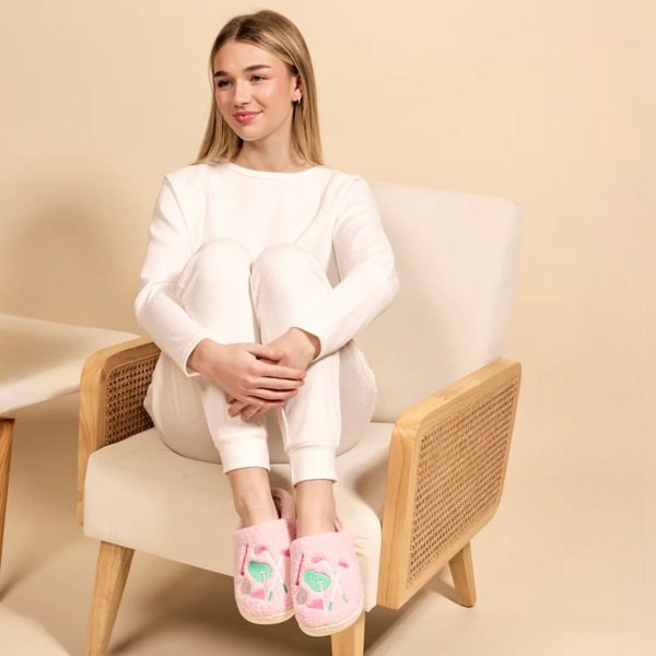 Cute Fuzzy Golf Slippers