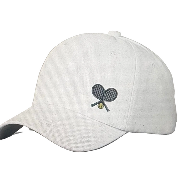 Embroidered Tennis Baseball Cap