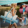 Mahjong Tote with Tile Bag and Mat Cover