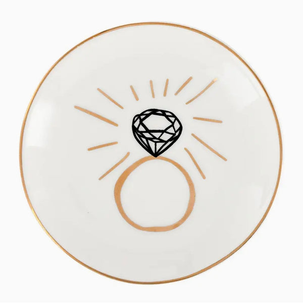 Ceramic Ring Trinket Tray