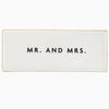 Ceramic Mr And Mrs Tray