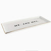 Ceramic Mr And Mrs Tray