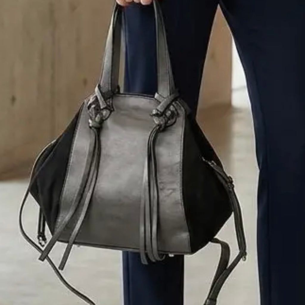 Fringe Knot Hobo Bag