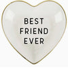 Ceramic Heart Mother, Sister, Grandmother Trinket Dish