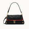 Hammitt Beverly Medium In Black With Red Zip