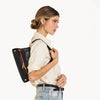 Hammitt Beverly Medium In Black With Red Zip