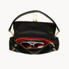 Hammitt Beverly Medium In Black With Red Zip