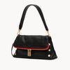 Hammitt Beverly Medium In Black With Red Zip