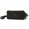 Think Royln Jetset Wingman Black Patent Moto Bag