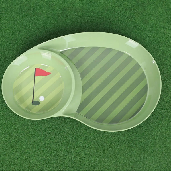 Golf Themed Melamine Chip and Dip Platter