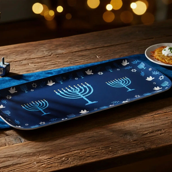 Hanukkah Melamine Tray