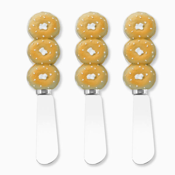 Three Piece Bagel Cheese Spreader