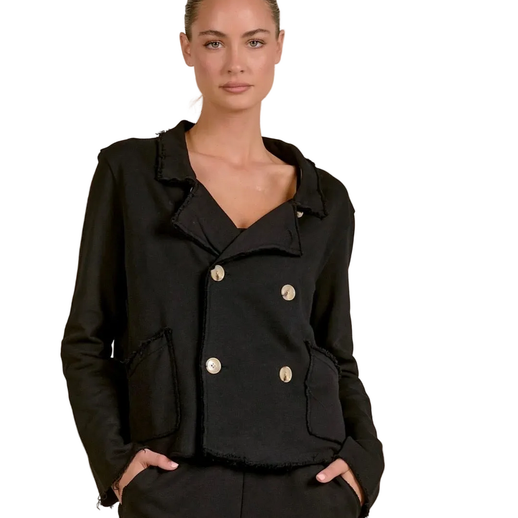 Elan Black Jacket Blazer
