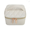 Leah Quilted Travel Jewelry Case With Pouch
