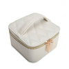 Leah Quilted Travel Jewelry Case With Pouch