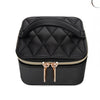 Leah Quilted Travel Jewelry Case With Pouch