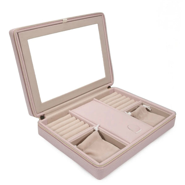 Leah Large Travel Jewelry Case