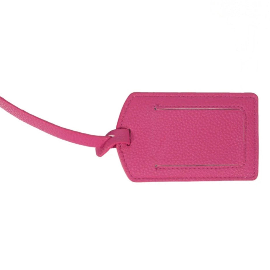 Capri Fuchsia Luggage Tag