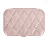 Leah Quilted Travel Jewelry Organizer