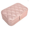 Leah Quilted Travel Jewelry Organizer