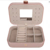 Leah Quilted Travel Jewelry Organizer