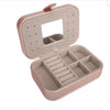 Leah Quilted Travel Jewelry Organizer
