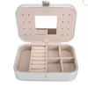 Leah Quilted Travel Jewelry Organizer