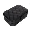 Leah Quilted Travel Jewelry Organizer