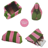 Striped Mahjong Tile Bags/Woven Clutch