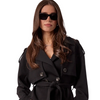 Blue Revival Charli Cropped Trench Coat
