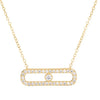 CZ Open Bar Necklace