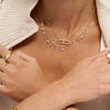 CZ Open Bar Necklace