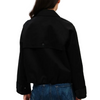 Six/Fifty Arden Trench Coat In Black