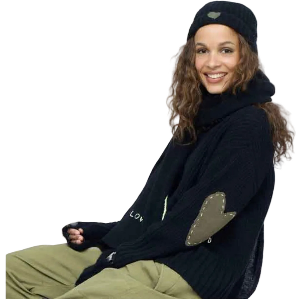 Kerri Rosenthal Marlow Imperfect Heart Sweater
