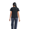 Ava Sweater Tee In Black