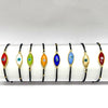 Enamel Evil Eye Adjustable String Bracelets- From Greece