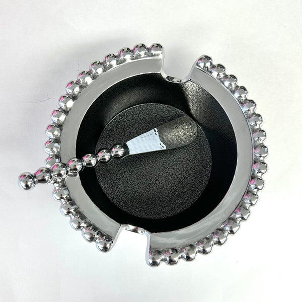 Stainless Steal Beaded Bowl