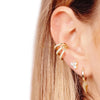 Triple Pave CZ Diamond Ear Cuff