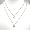Sterling Silver Mother Of Pearl Clover Necklace